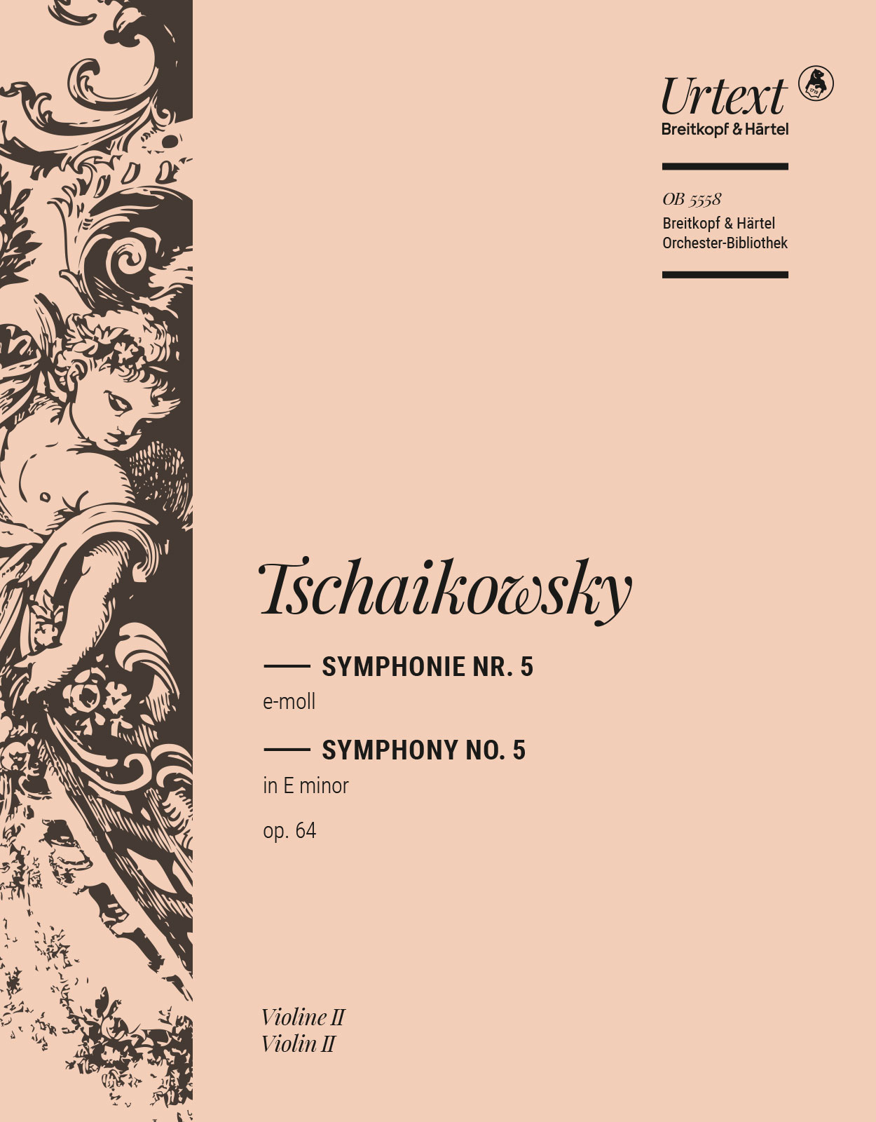 OB 5558-16 - Symphonie Nr. 5 e-moll op. 64 - Cover