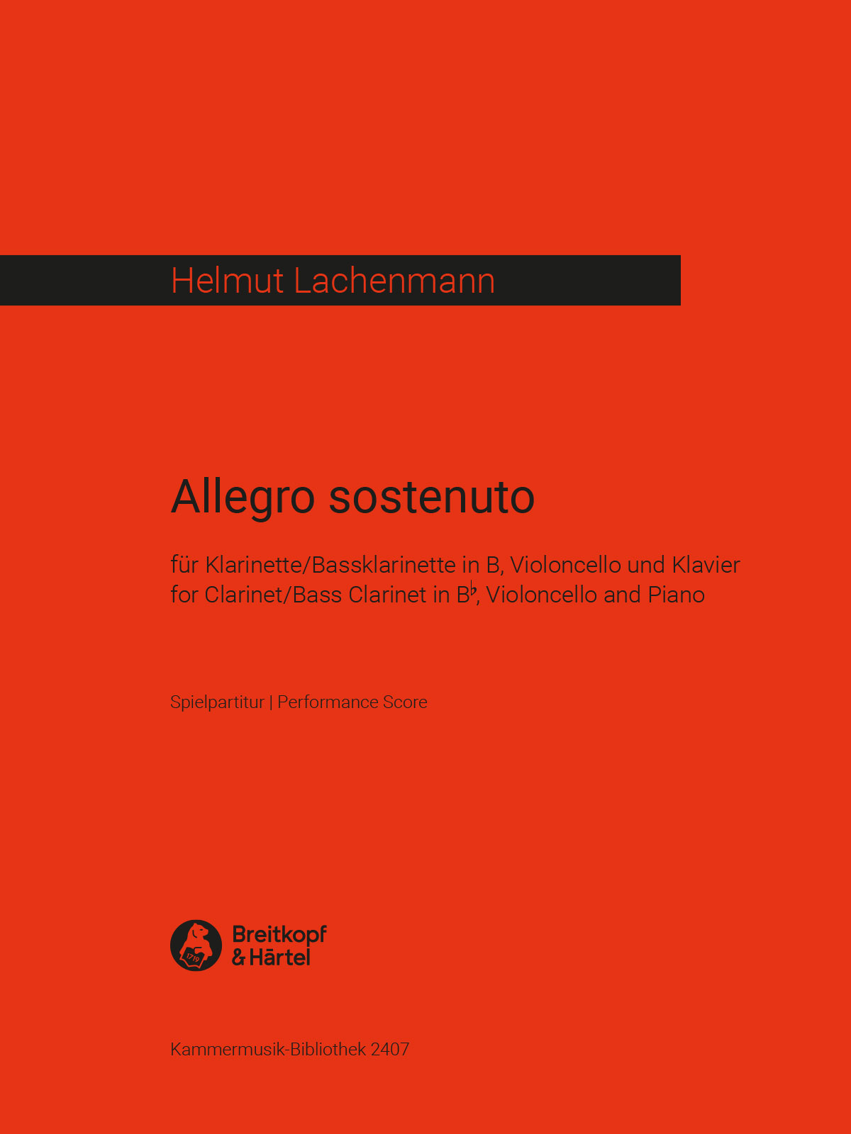 KM 2407D - Allegro sostenuto - Cover