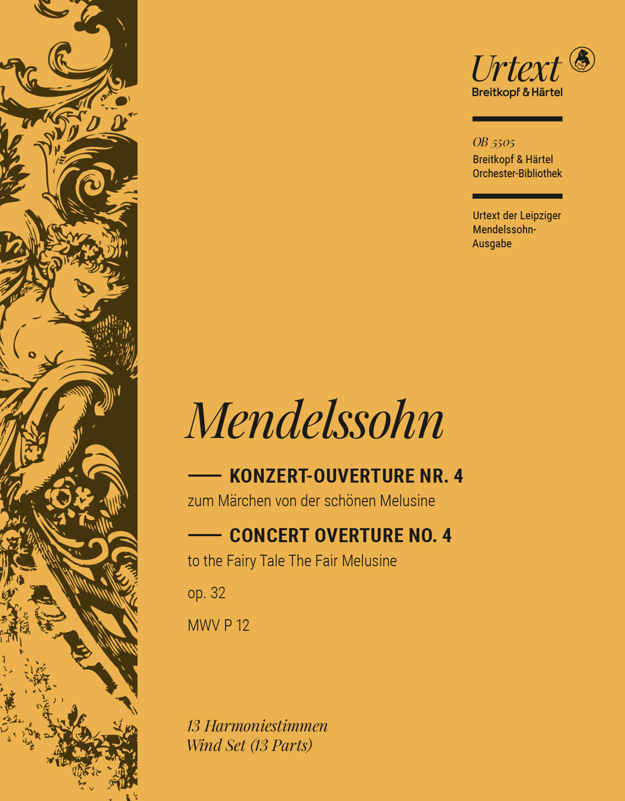 OB 5505-30 - Konzert-Ouvertüre Nr. 4 op. 32 MWV P 12 - Cover