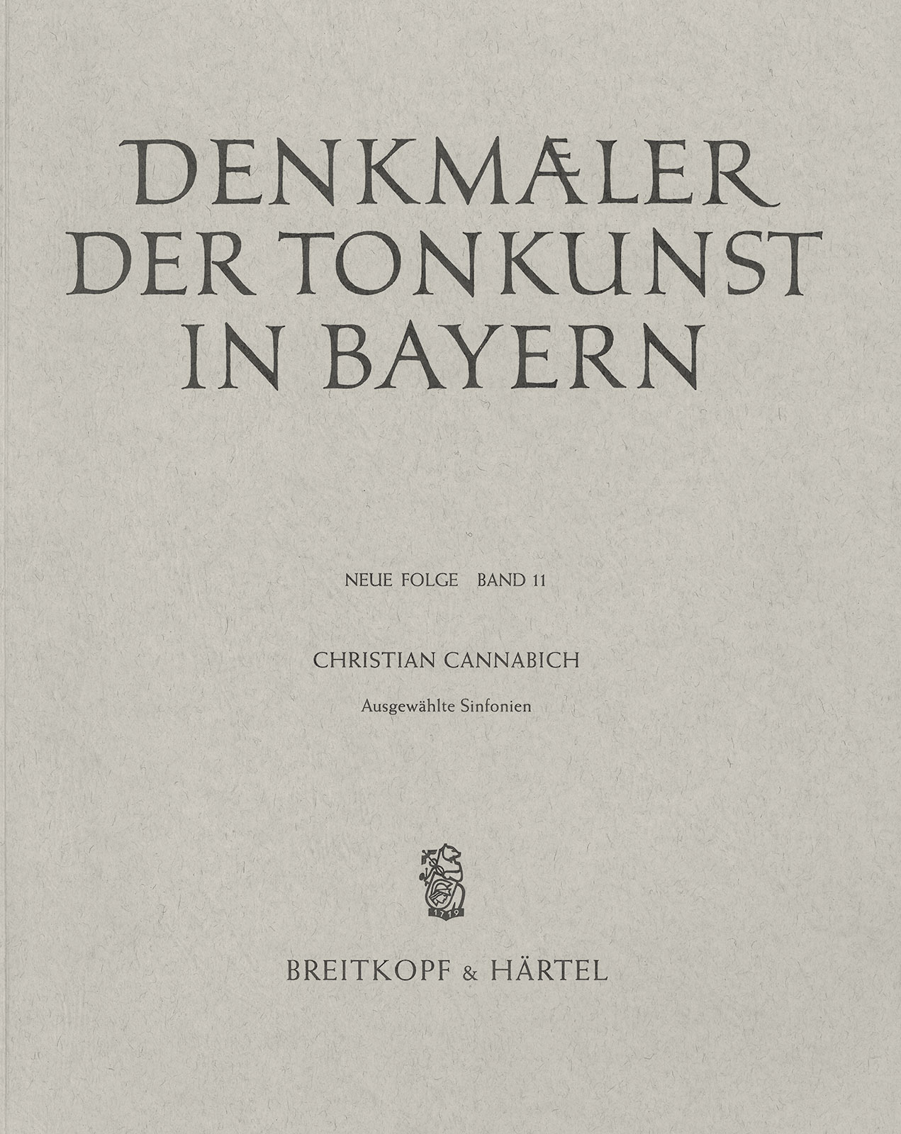 SON 241 - Gesellschaft für Bayerische Musikgeschichte - Denkmäler der Tonkunst in Bayern (Neue Folge) - Cover
