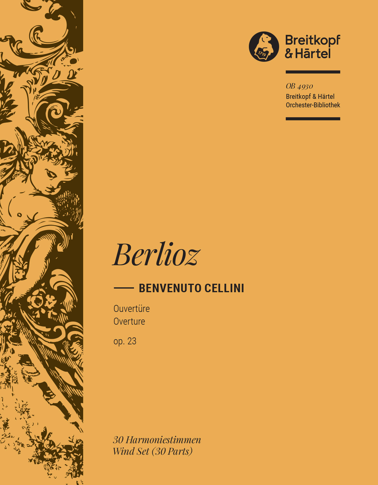 OB 4930-30 - Benvenuto Cellini op. 23 - Cover