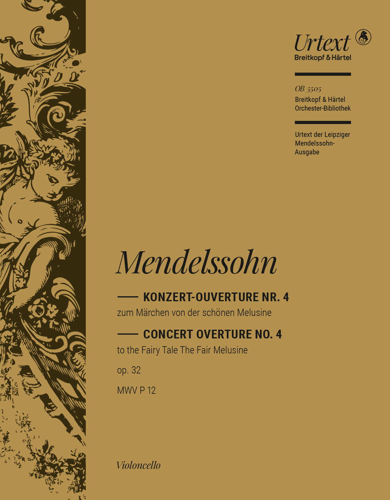 OB 5505-23 - Konzert-Ouvertüre Nr. 4 op. 32 MWV P 12 - Cover