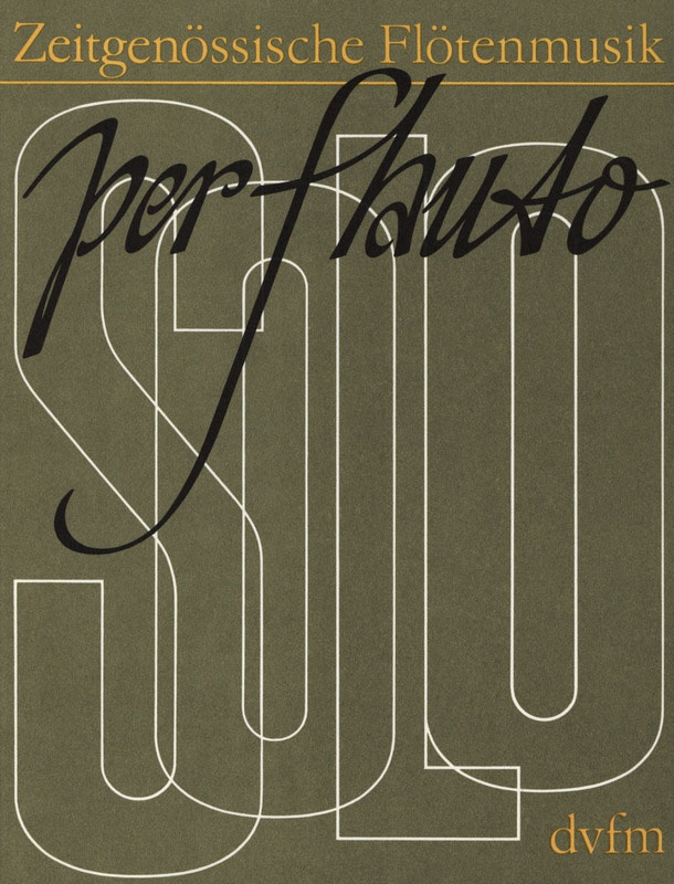 Per Flauto solo - Cover