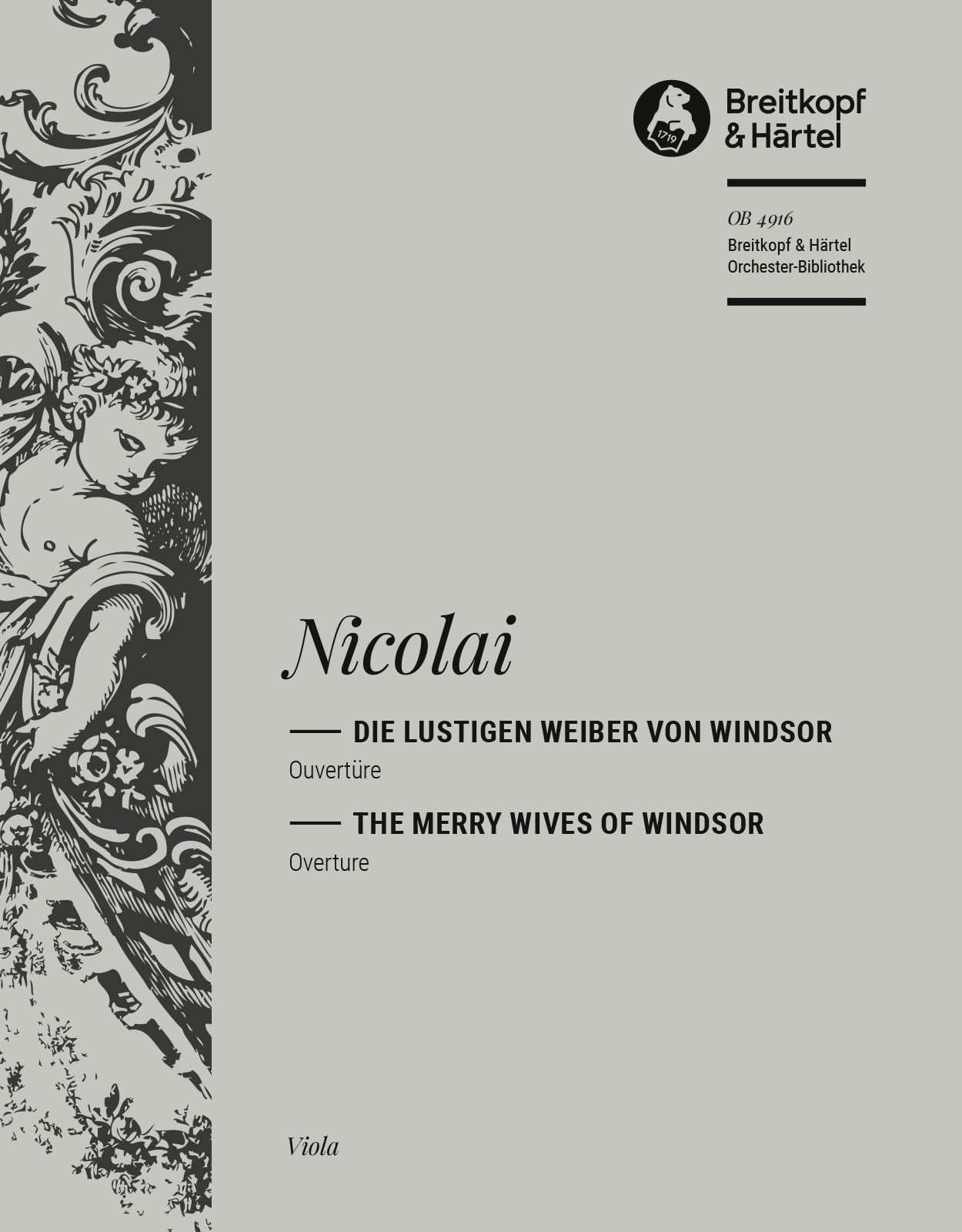 OB 4916-19 - Die lustigen Weiber von Windsor - Cover