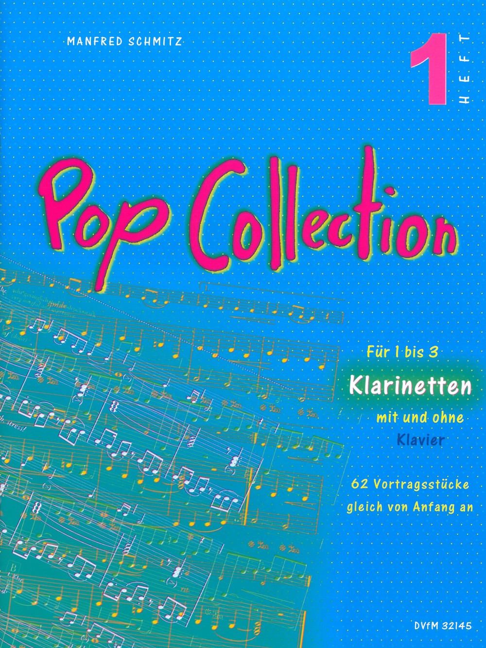 Manfred Schmitz - Pop Collection – 62 Vortragsstücke für Klarinette(n) - Cover