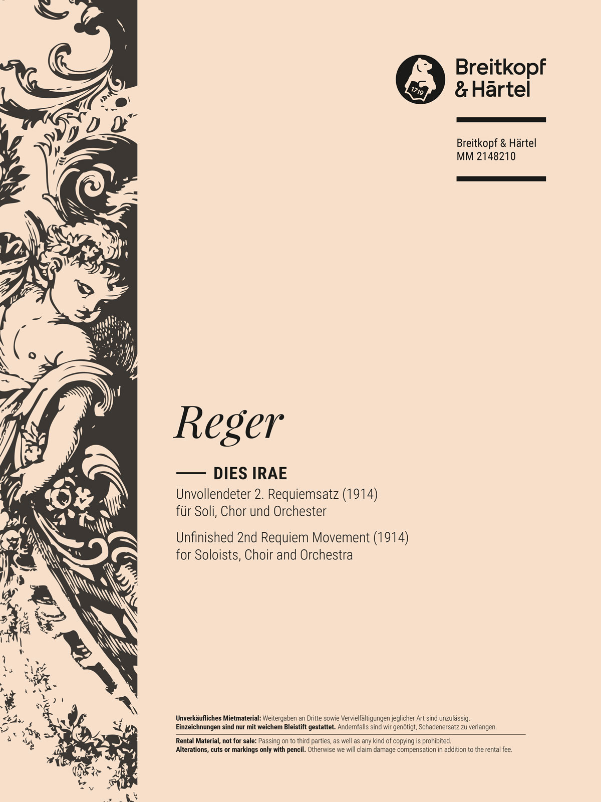 Max Reger - Dies irae - Cover