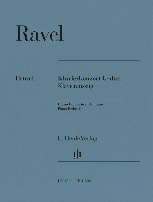 EB 11508 - Klavierkonzert G-dur - Cover