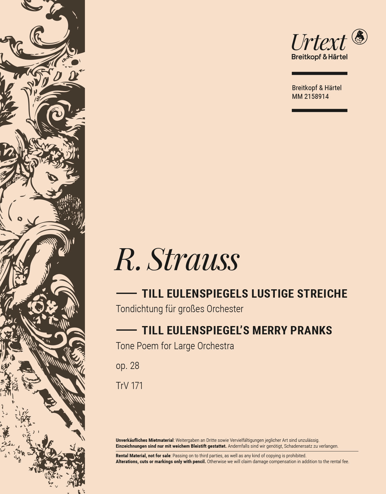 MM 2158914 - Till Eulenspiegels lustige Streiche op. 28 TrV 171 - Cover