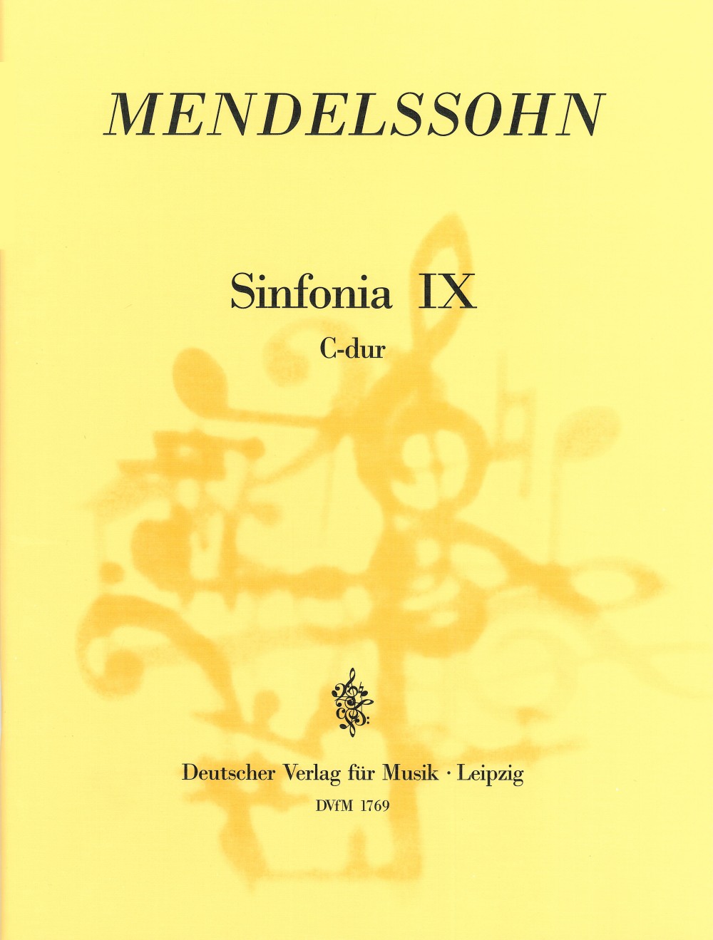 Felix Mendelssohn Bartholdy - Sinfonia IX c-moll / C-dur MWV N 9 - Cover