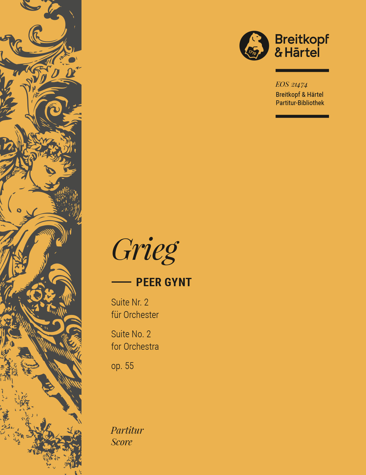 EOS 21474-30 - Peer-Gynt-Suite Nr. 2 op. 55 - Cover