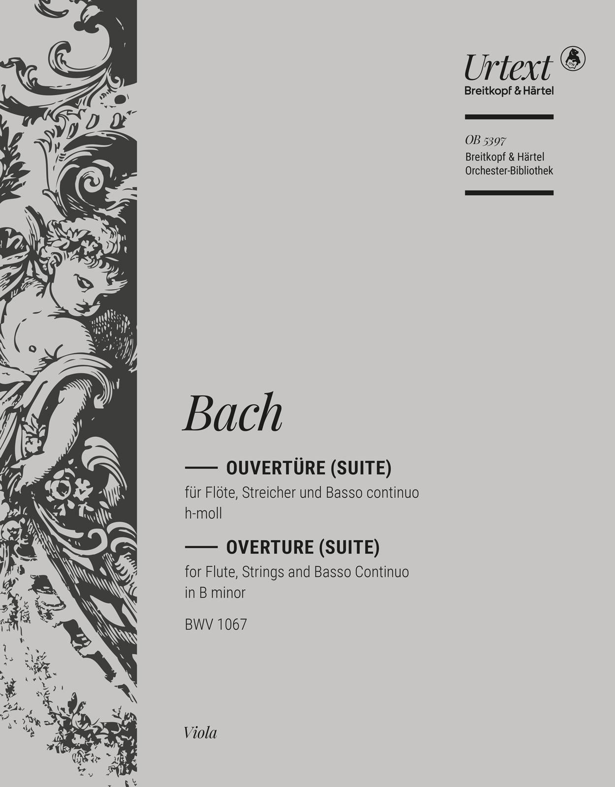 OB 5397-19 - Ouvertüre (Suite) Nr. 2 h-moll BWV 1067 - Cover
