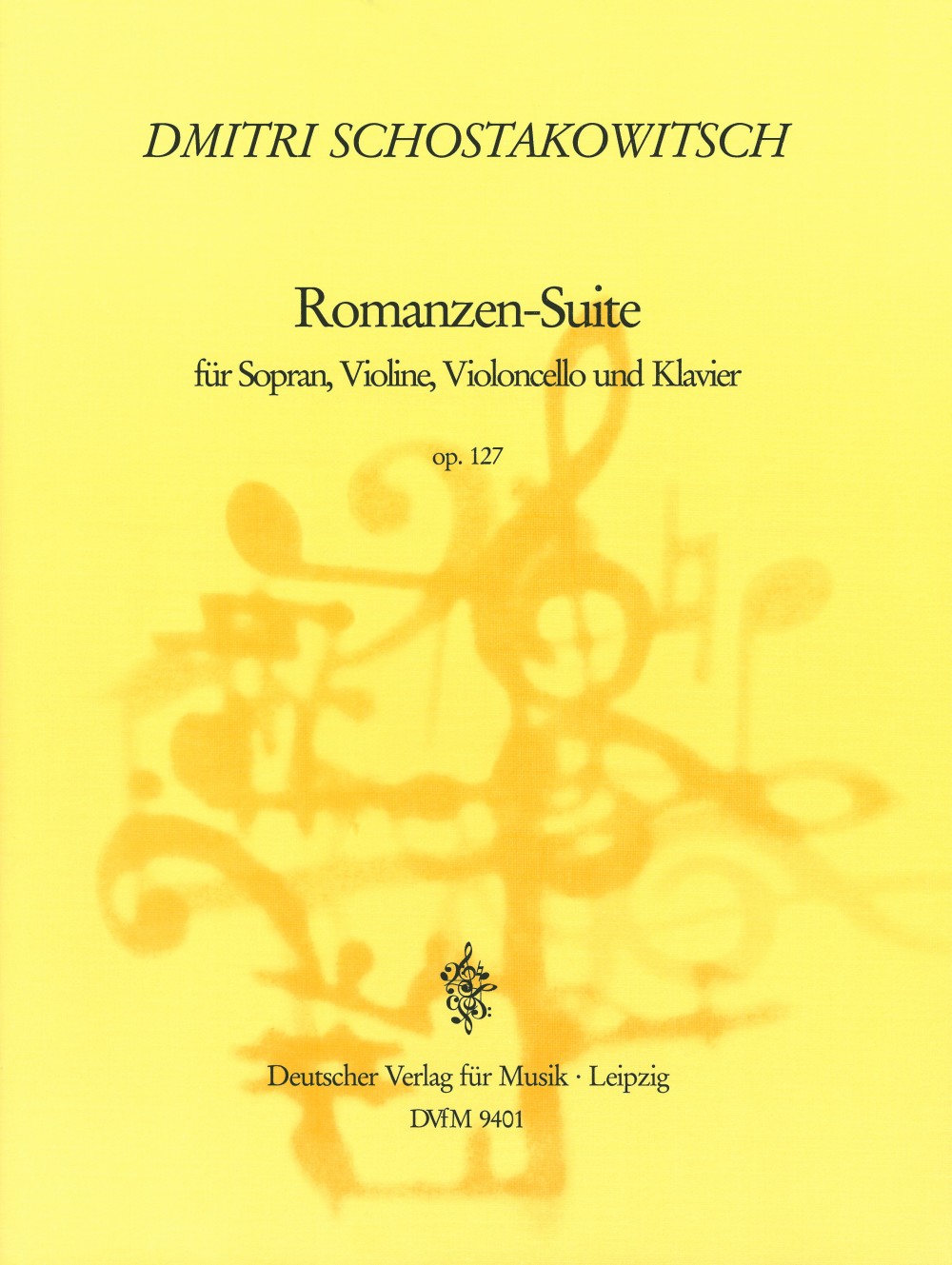 Dimitrij Schostakowitsch - Romanzen-Suite op. 127 - Cover