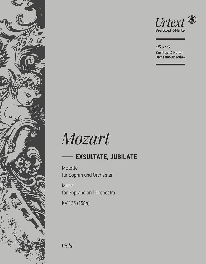 OB 5228-19 - Exsultate, jubilate KV 165 (158a) - Cover