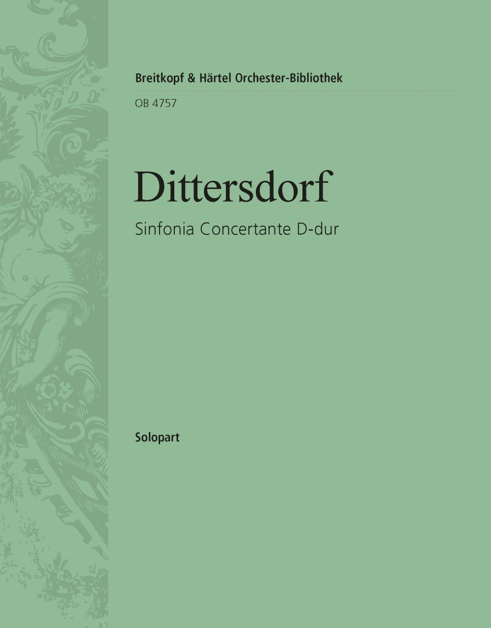 OB 4757-03 - Sinfonia Concertante D-dur - Cover