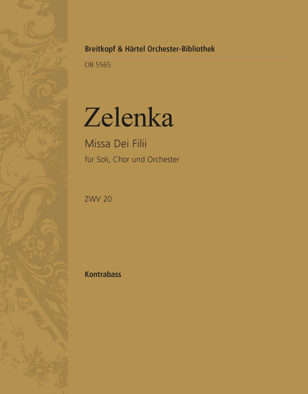 OB 5565-27 - Missa Dei Filii ZWV 20 - Cover