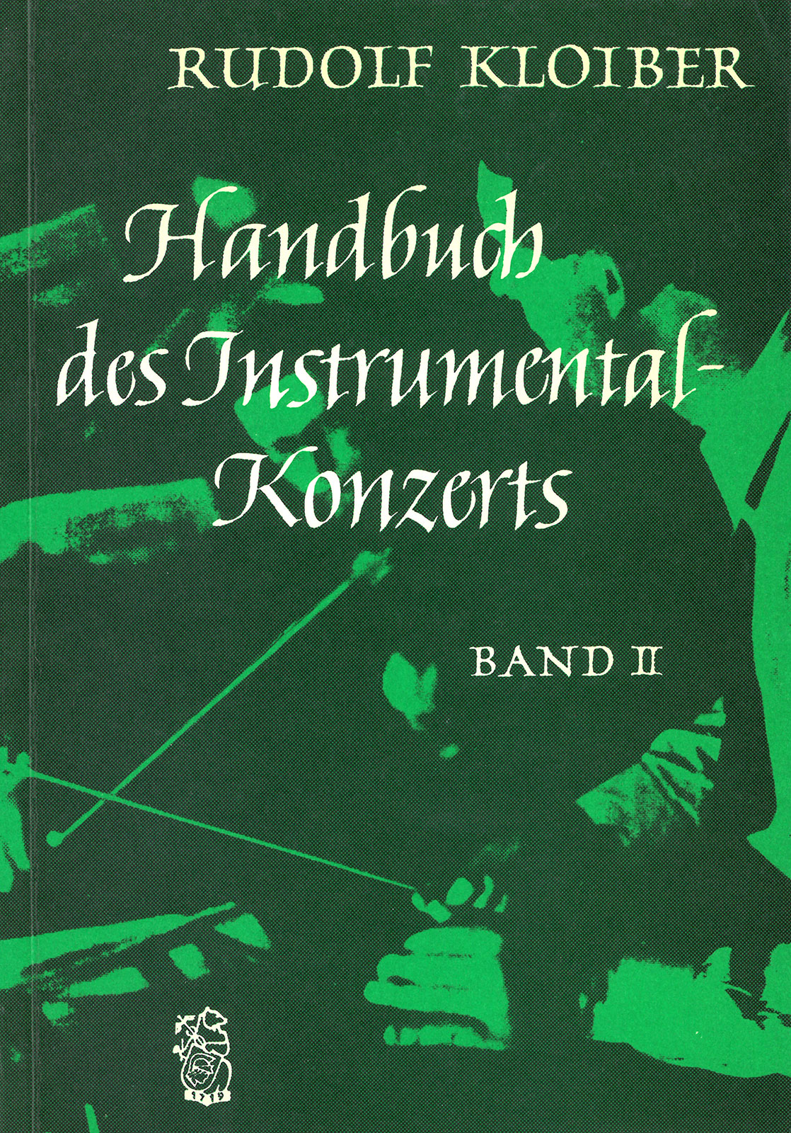 Rudolf Kloiber - Handbuch des Instrumentalkonzerts - Cover