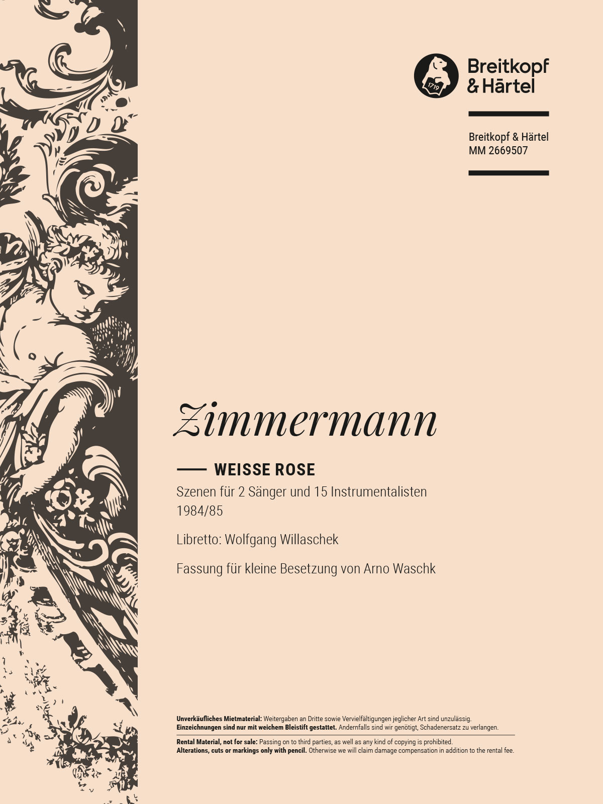 MM 2669507 - Weiße Rose (1984/85) - Cover