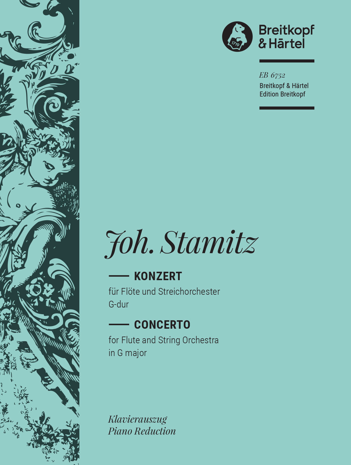 EB 6752D - Flötenkonzert G-dur - Cover