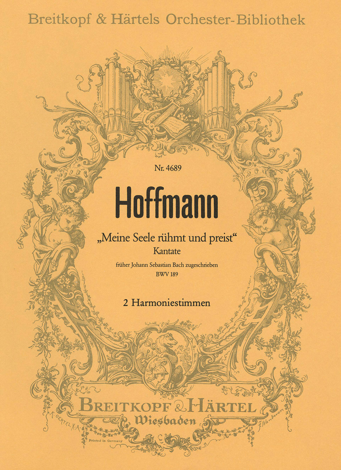 OB 4689-30 - „Meine Seele rühmt und preist“ - Cover