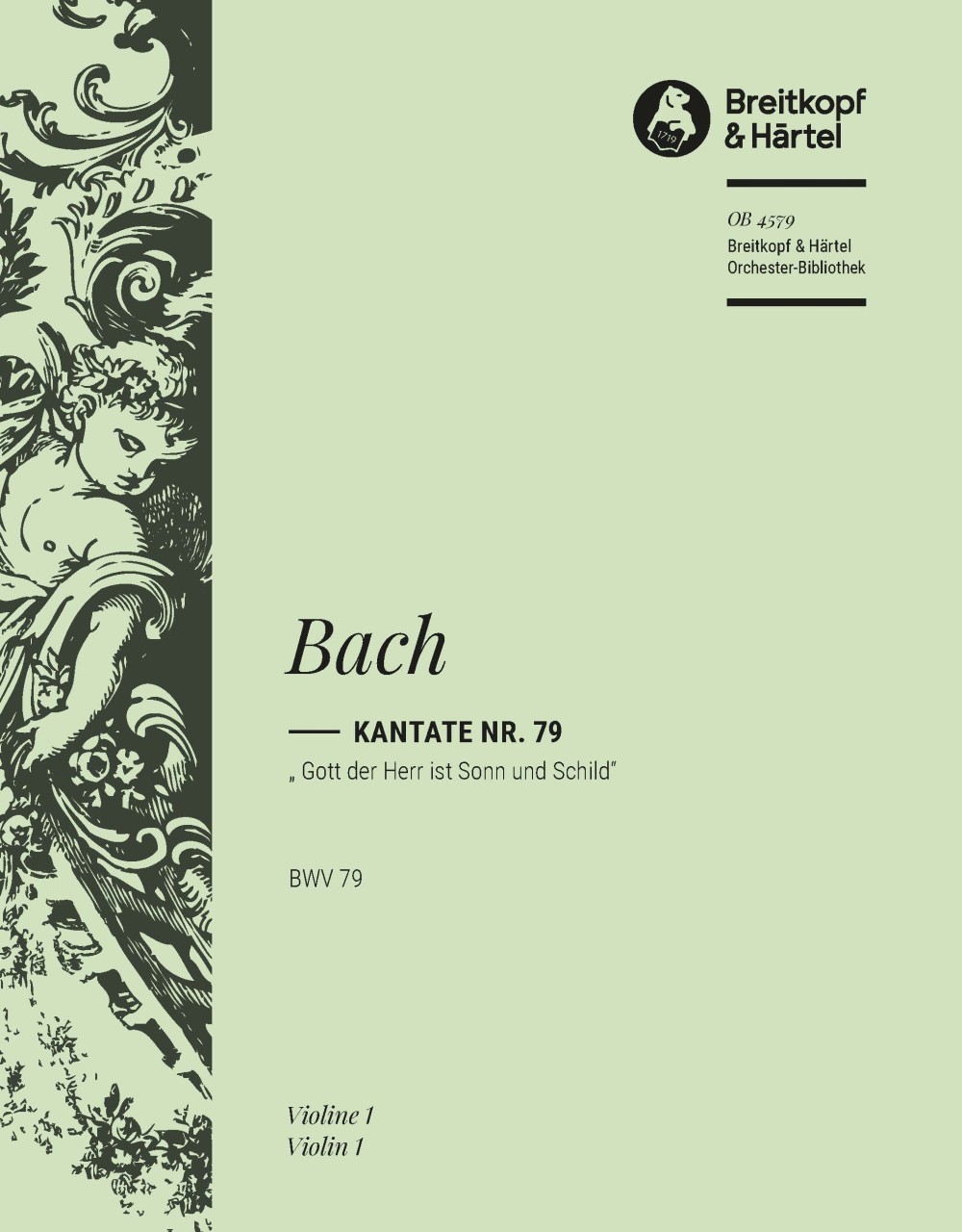 OB 4579-15 - Kantate BWV 79 „Gott der Herr ist Sonn und Schild“ - Cover
