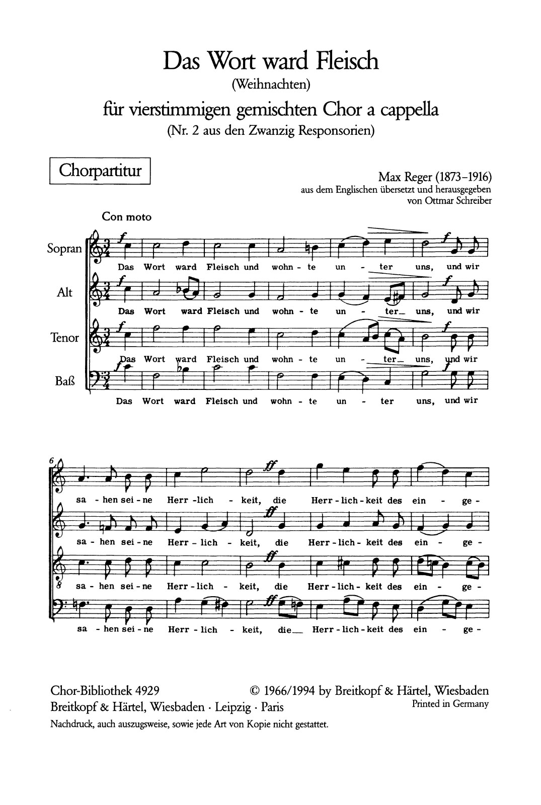 ChB 4929 - 20 Responsories - Cover