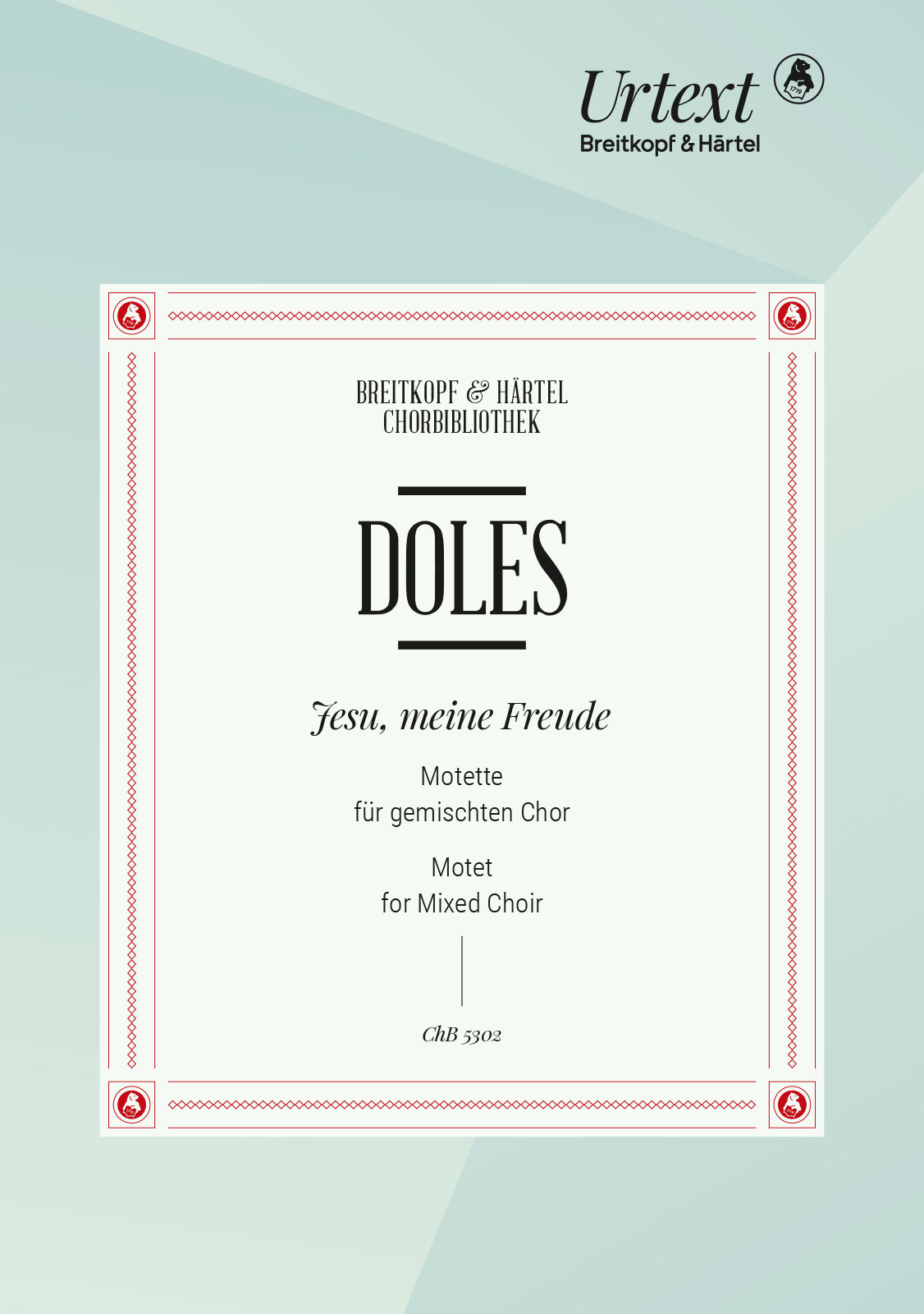 Johann Friedrich Doles - Jesu, meine Freude - Cover