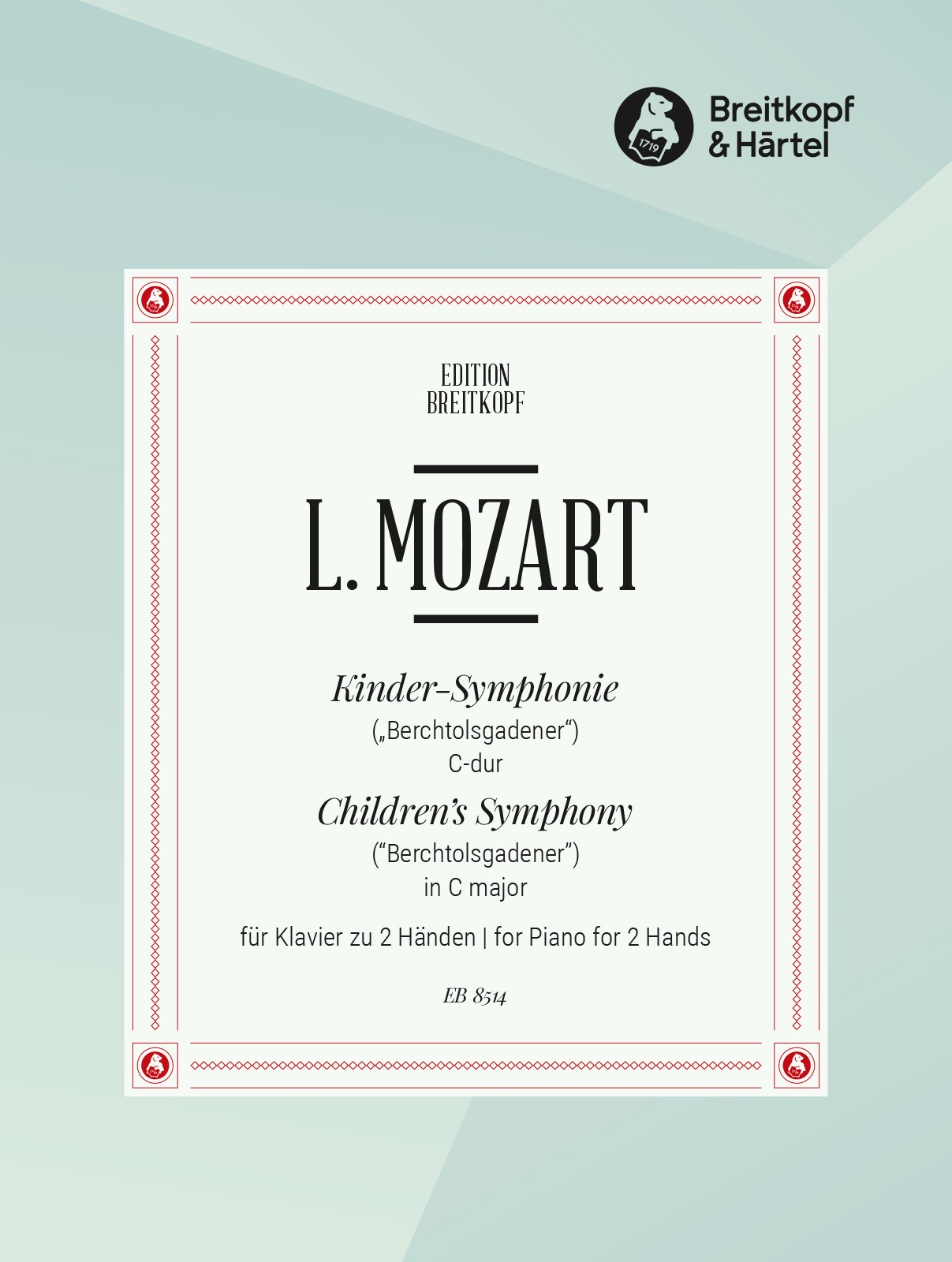Leopold Mozart - Kinder-Symphonie C-dur - Cover