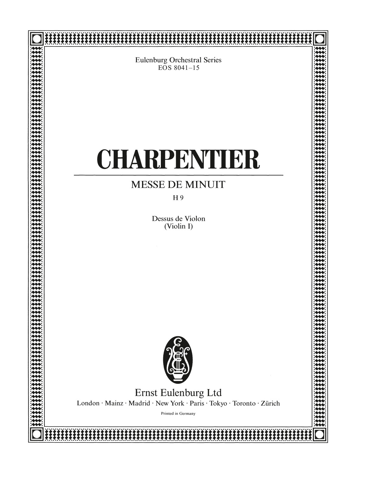 EOS 8041-15 - Messe de Minuit H 9 - Cover