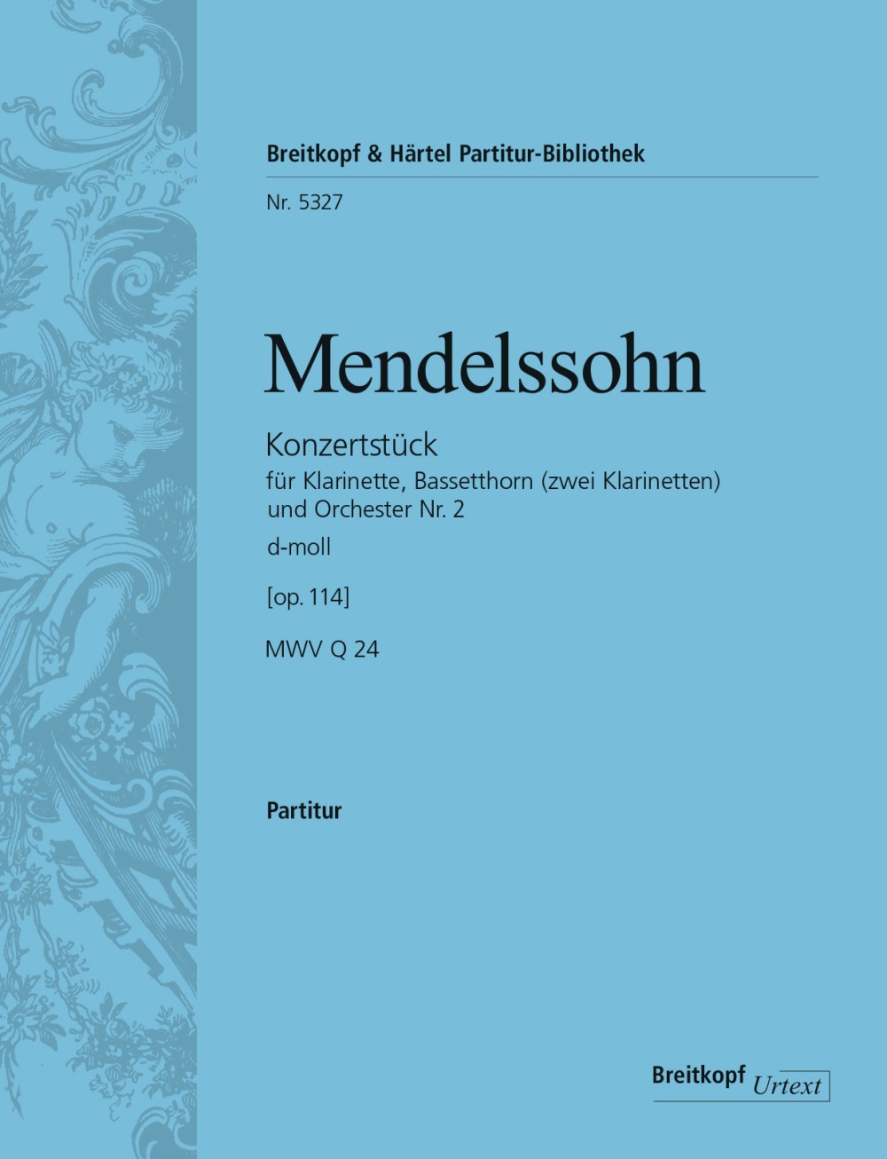 Felix Mendelssohn Bartholdy - Konzertstück Nr. 2 d-moll [op. 114] MWV Q 24 - Cover