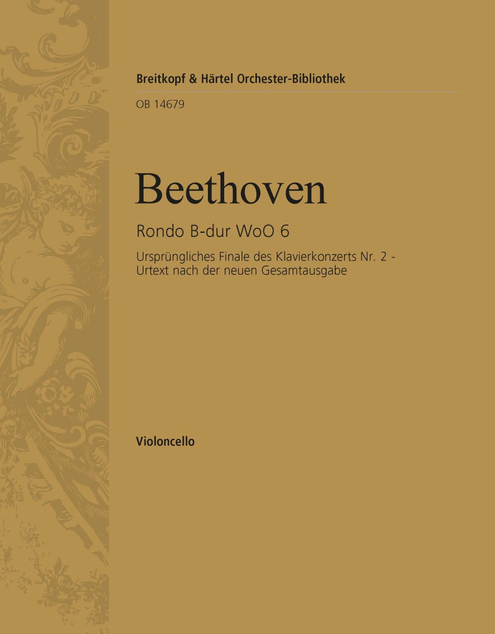 OB 14679-23 - Rondo in B flat major WoO 6 - Cover