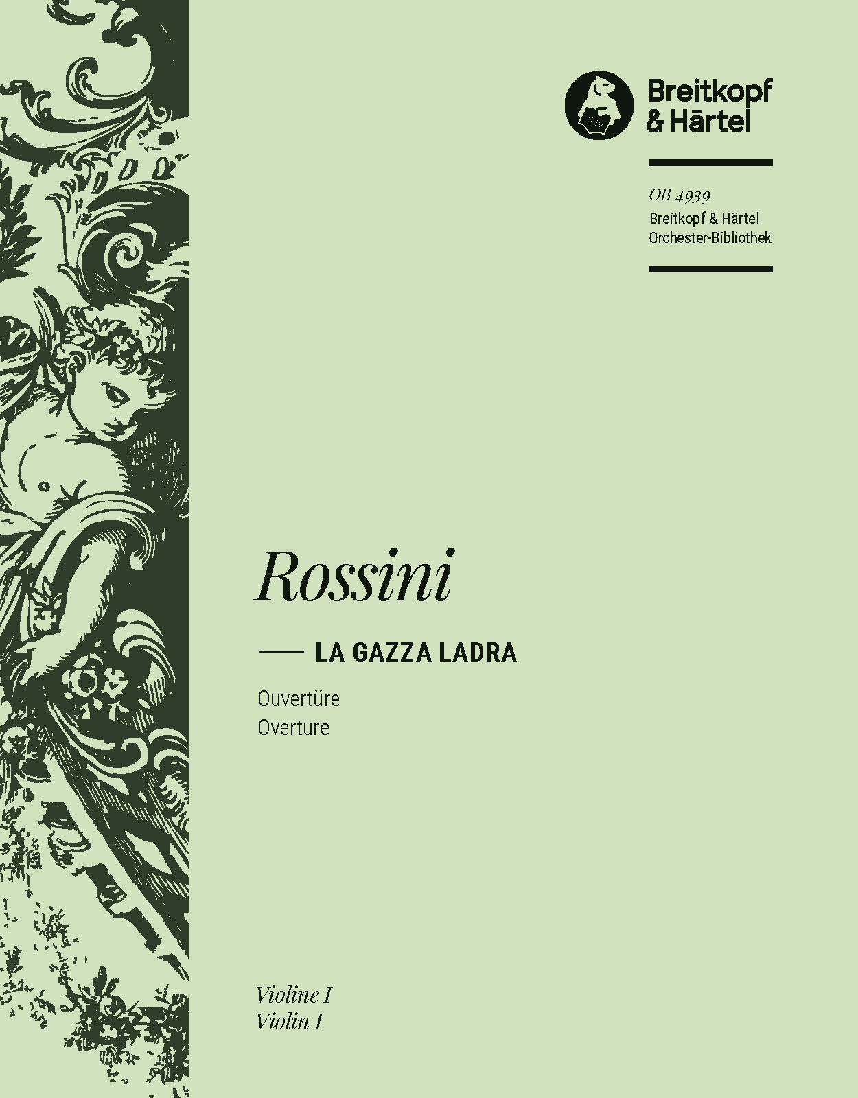 OB 4939-15 - La gazza ladra - Cover