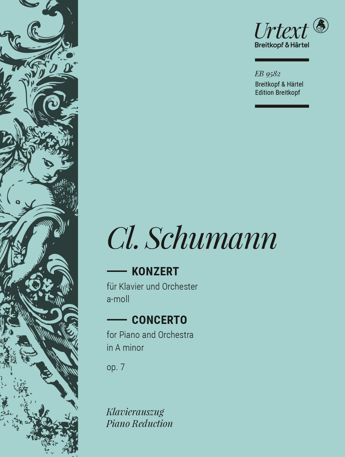 EB 9582 - Clara Schumann - Piano Concerto in A minor Op. 7 - Cover