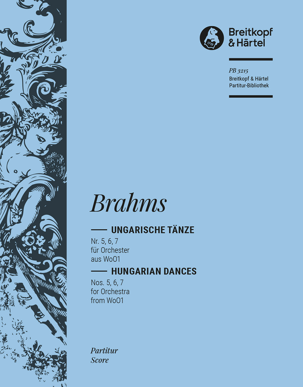 Johannes Brahms - Ungarische Tänze aus WoO1 - Cover