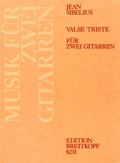 EB 8231 - Valse triste op. 44/1 - Cover