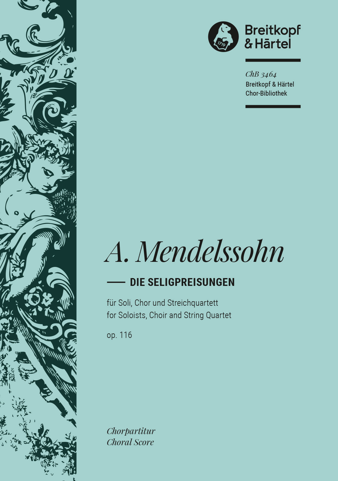 ChB 3464D - Die Seligpreisungen op. 116 - Cover