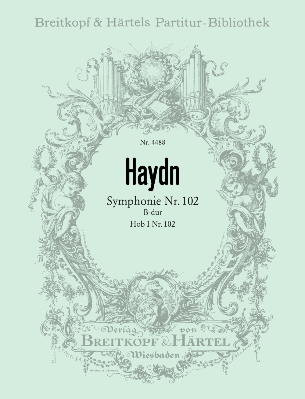 Joseph Haydn - Symphony No. 102 in Bb major Hob I:102 - Cover