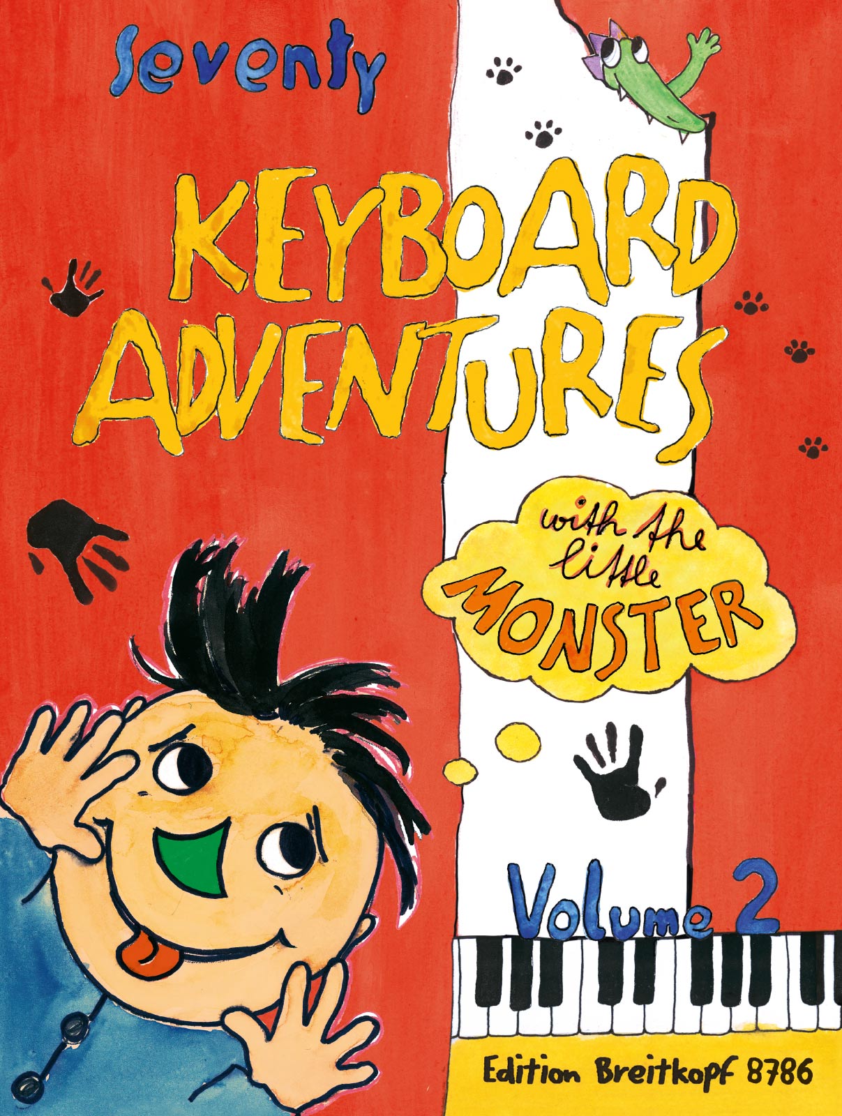 EB 8786 - 70 Keyboard Adventures with the Little Monster - Cover