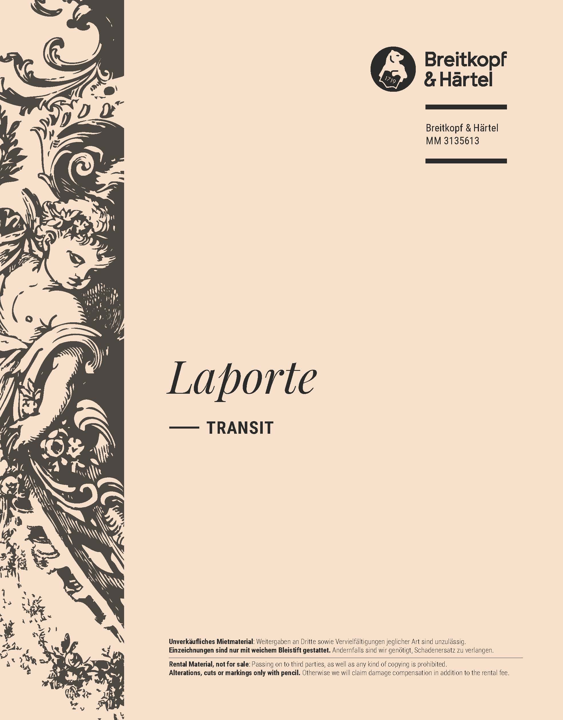André Laporte - Transit - Cover
