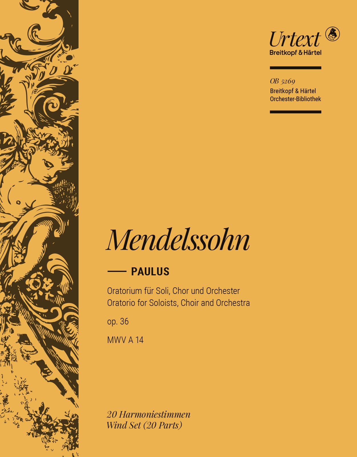 OB 5269-30 - Saint Paul Op. 36 MWV A 14 - Cover