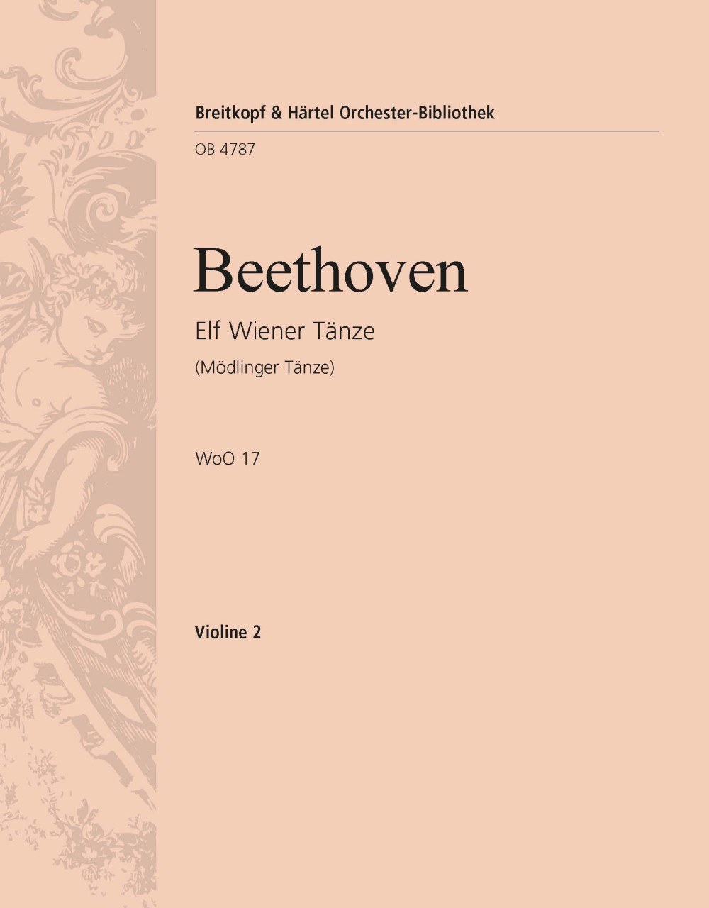 OB 4787-16 - 11 Viennese Dances WoO 17 - Cover