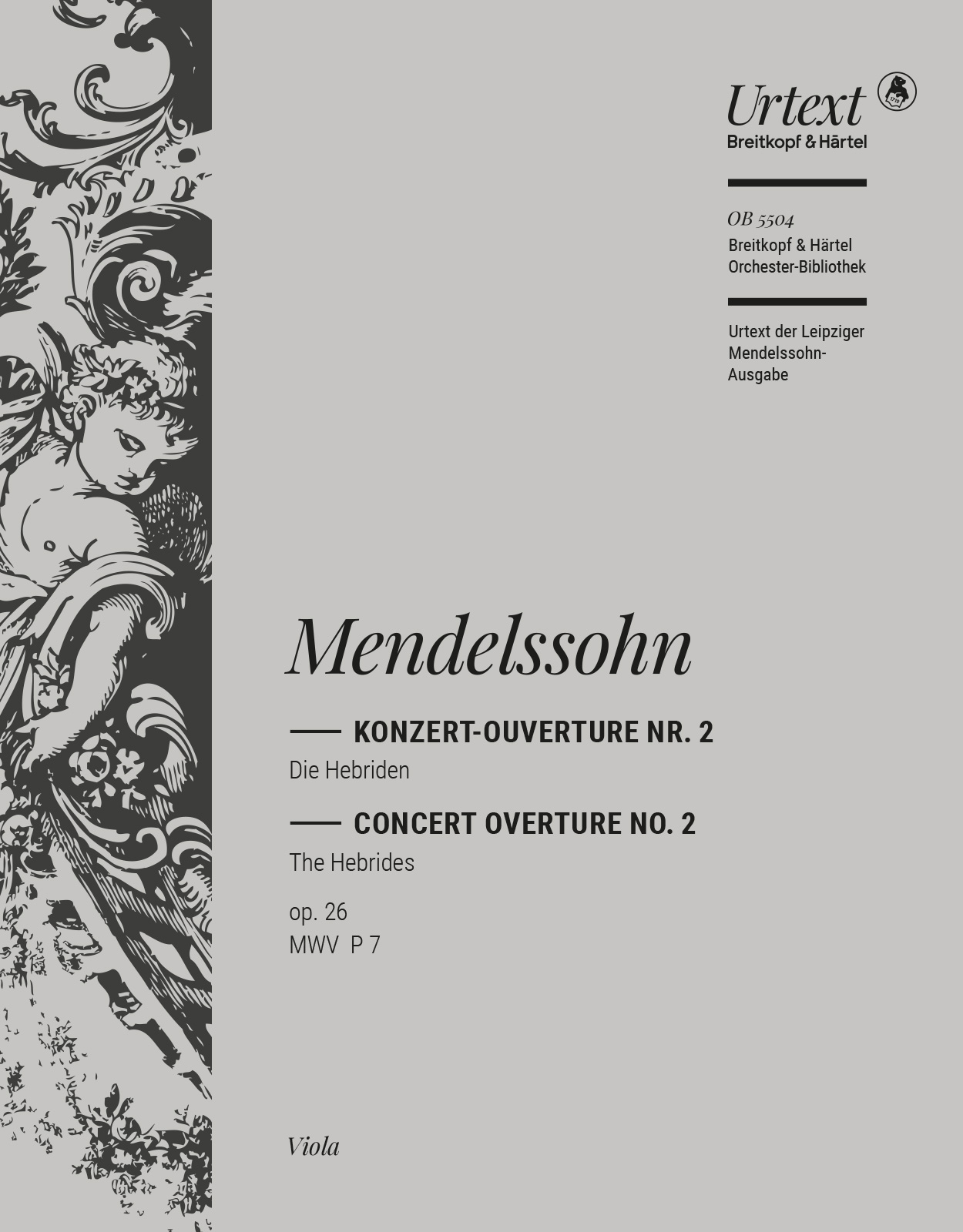 OB 5504-19 - Die Hebriden op. 26 MWV P 7 - Cover
