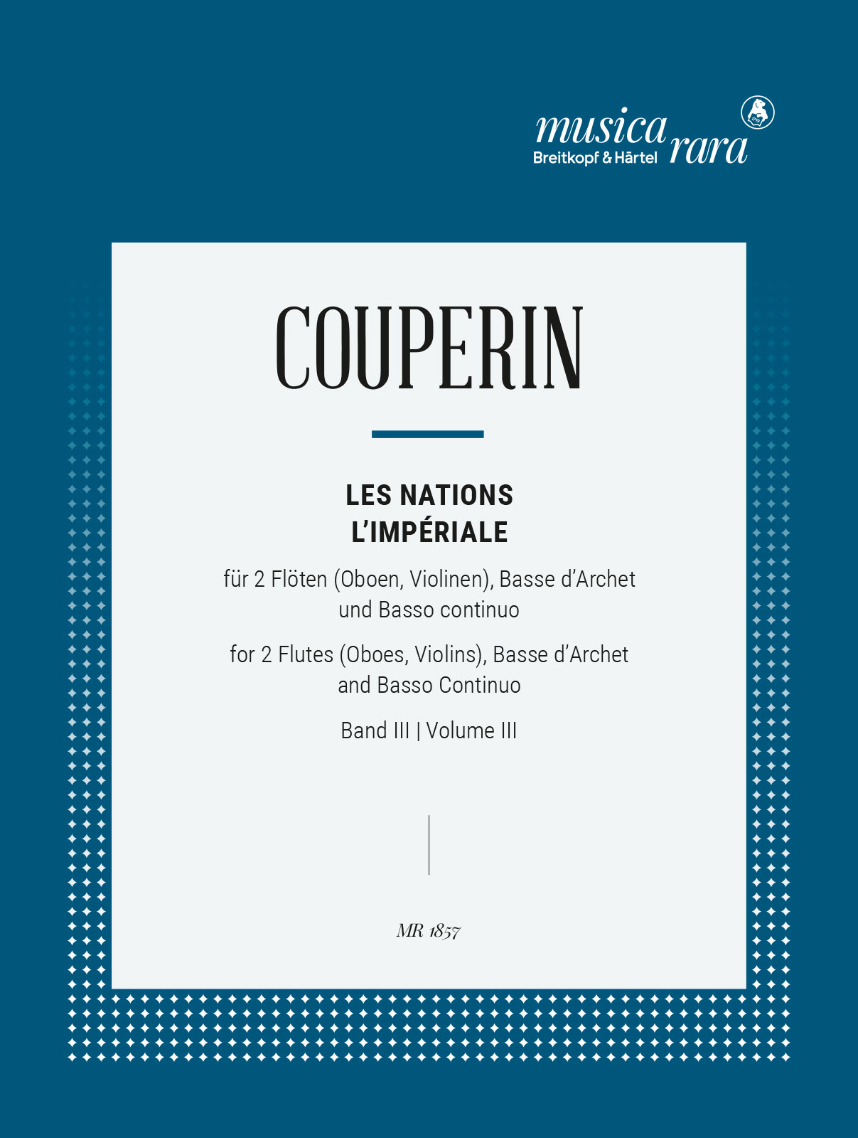 François Couperin - Les Nations - Cover