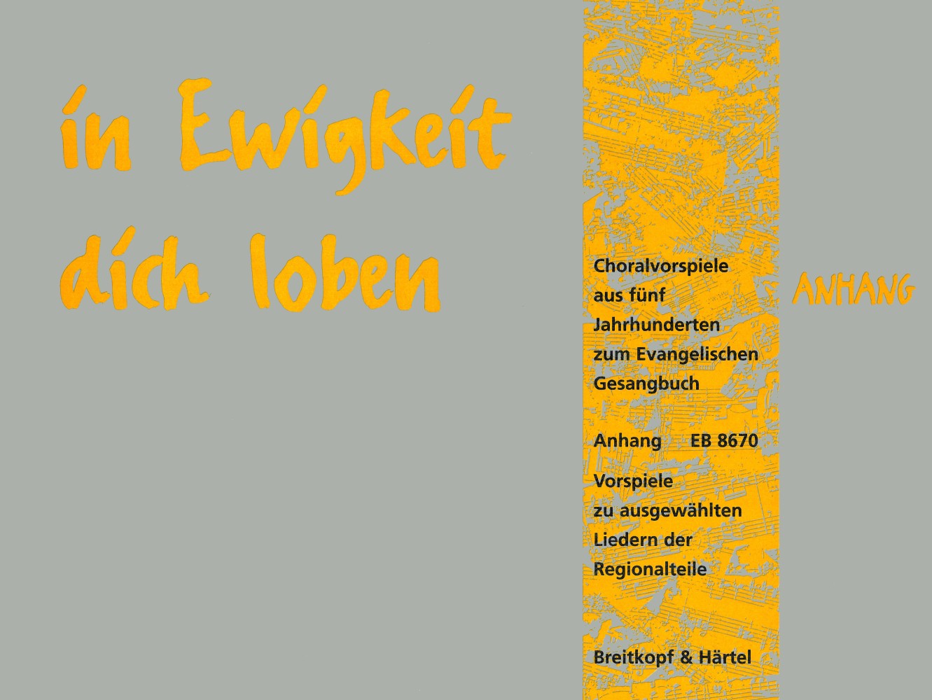 EB 8670 - in Ewigkeit dich loben - Cover