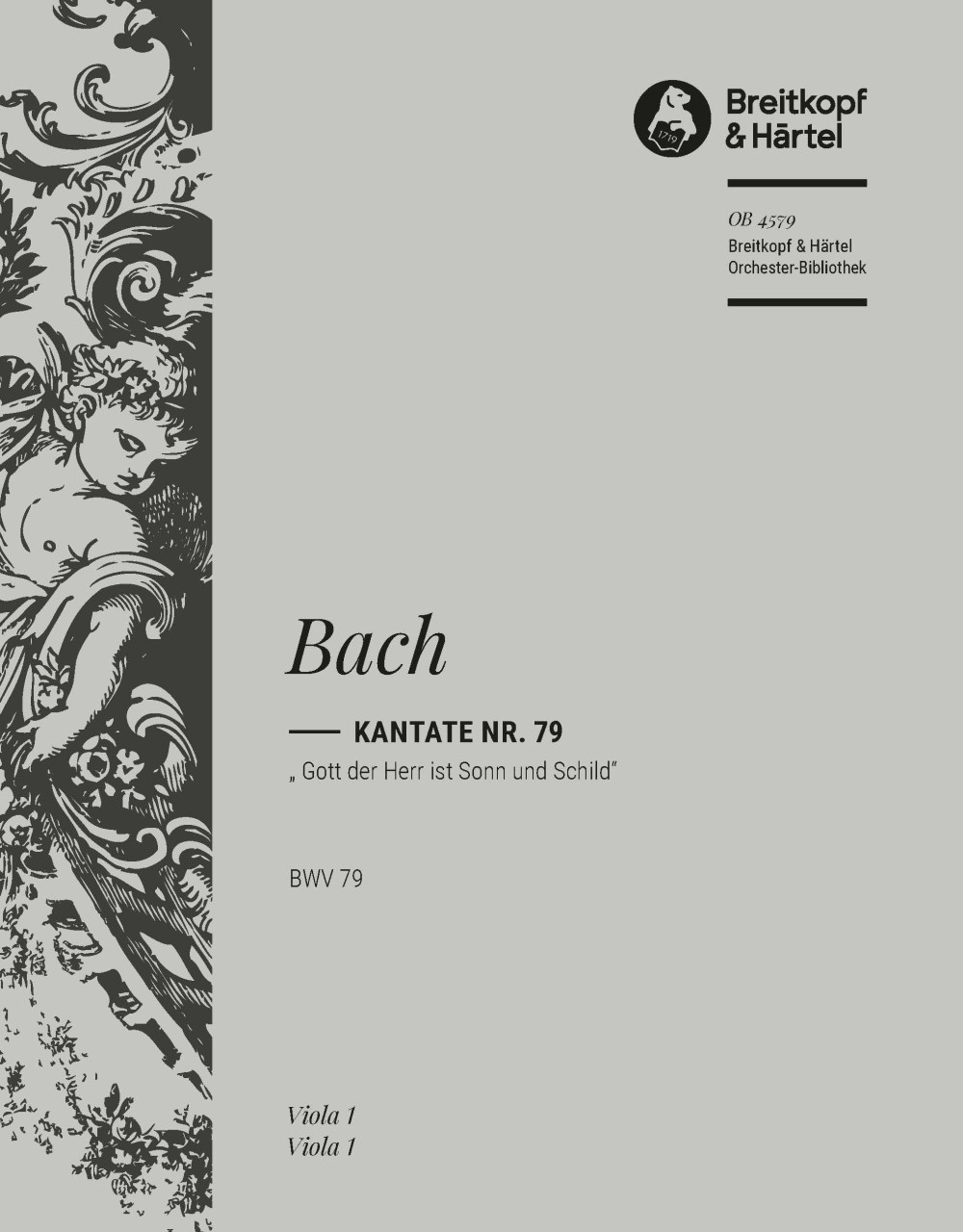 OB 4579-19 - Kantate BWV 79 „Gott der Herr ist Sonn und Schild“ - Cover