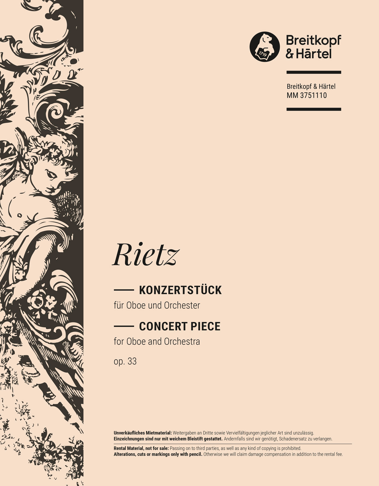 MM 3751110 - Konzertstück op. 33 - Cover
