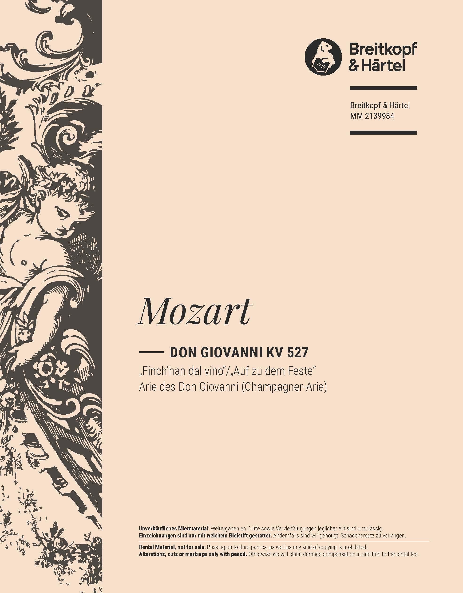 MM 2139984 - Don Giovanni KV 527 - Cover