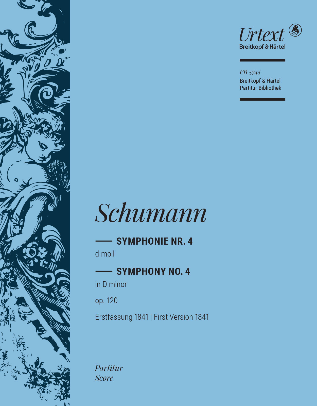 PB 5745 - Symphonie Nr. 4 d-moll op. 120 - Cover