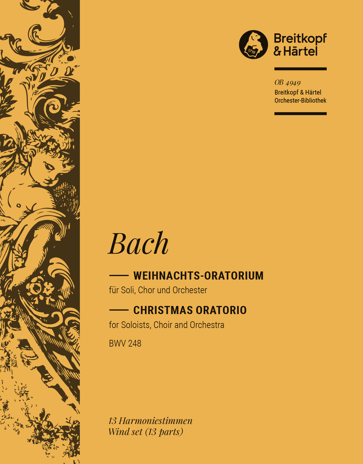 OB 4949-30 - Weihnachts-Oratorium BWV 248 - Cover