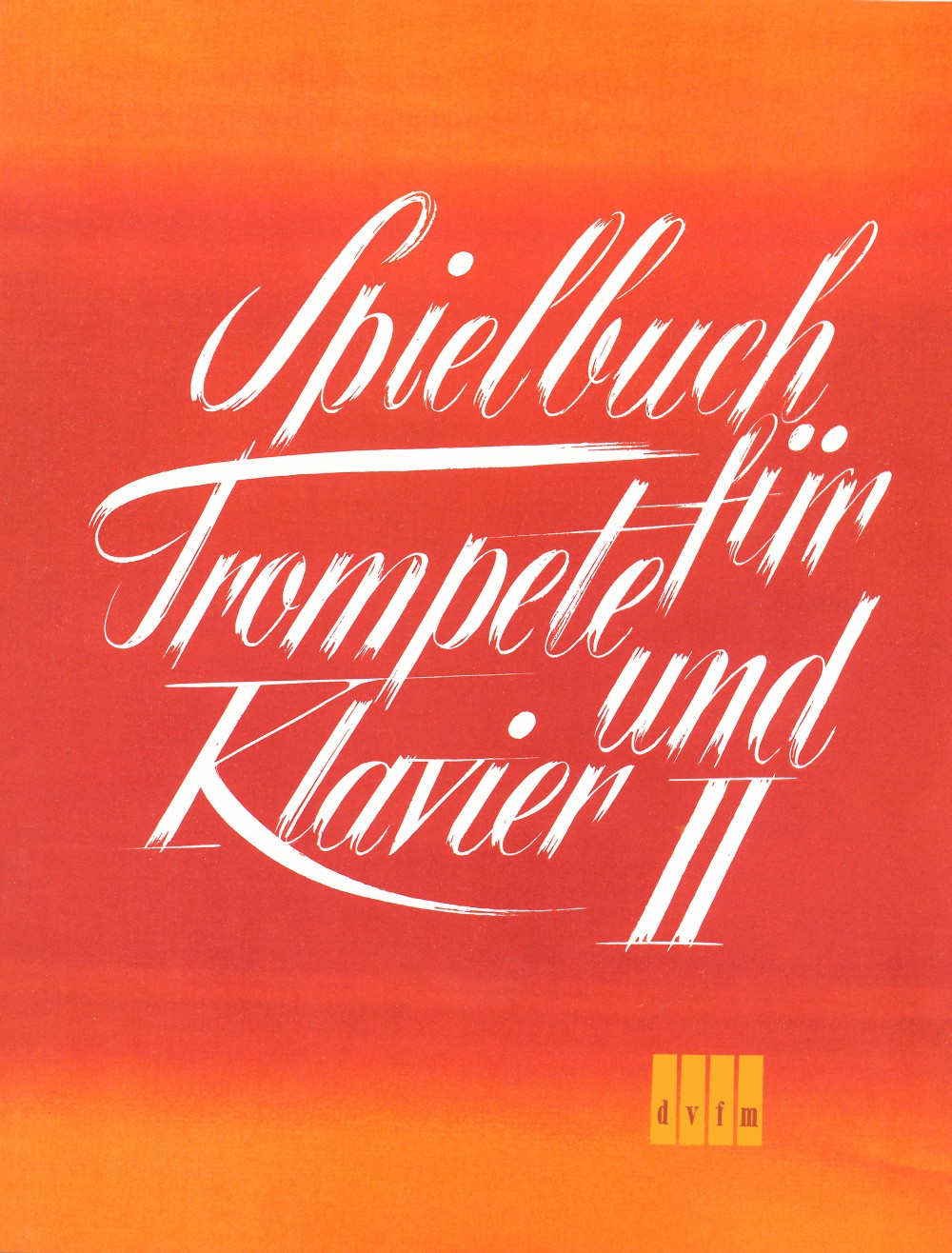 DV 32081 - Spielbuch für Trompete und Klavier - Cover