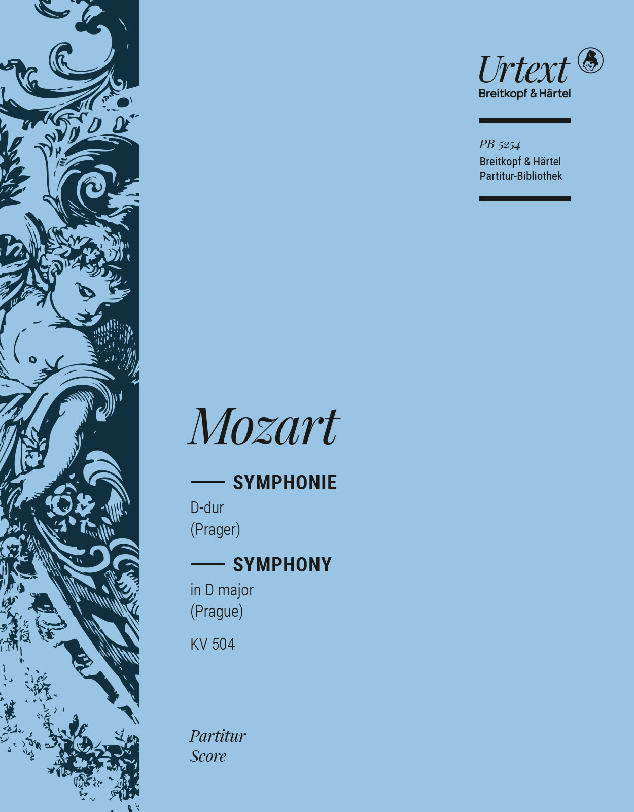 PB 5254D - Symphonie [Nr. 38] D-dur KV 504 - Cover